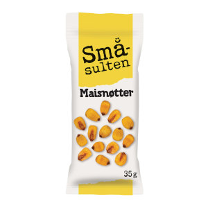 Småsulten maisnøtter